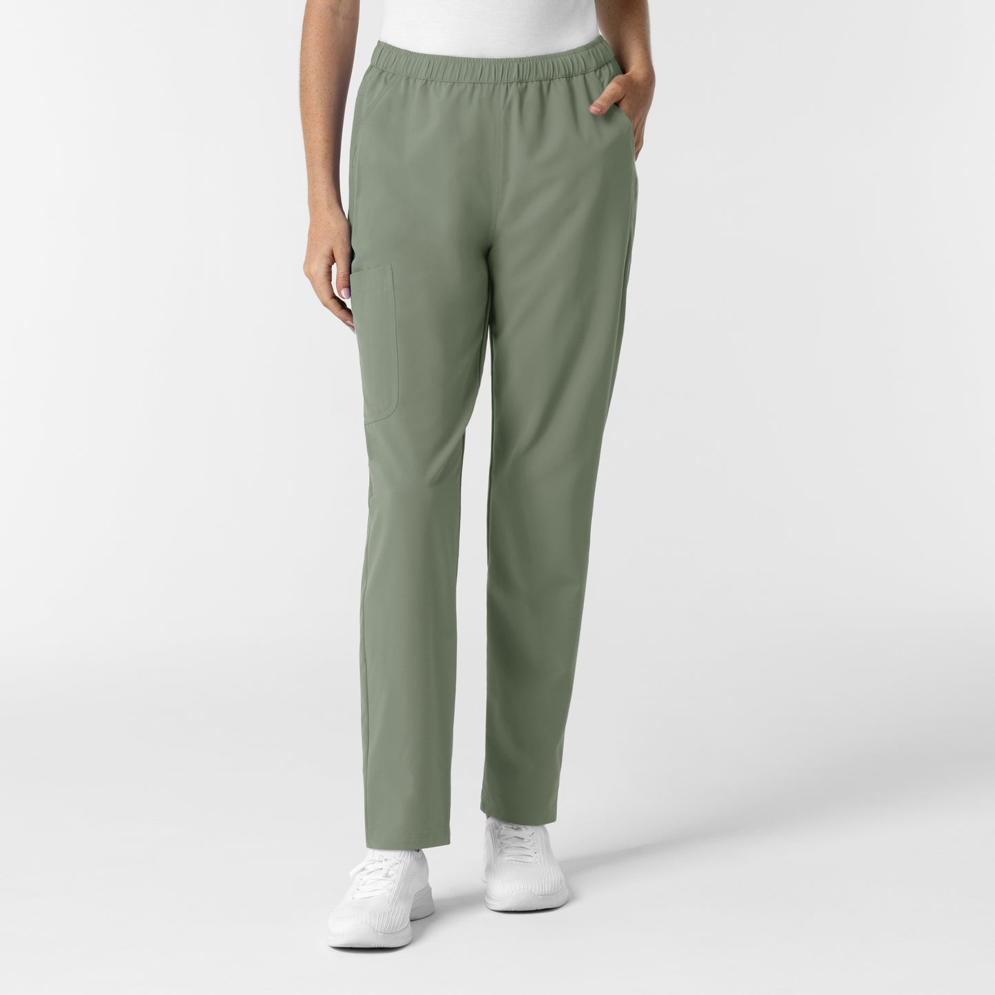 NURTUR 5280 Women's Slim Leg Scrub Pants Sage