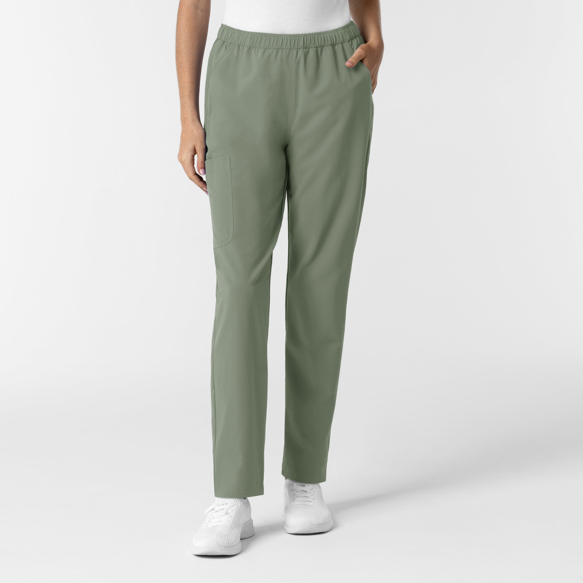 NURTUR 5280 Women's Slim Leg Scrub Pants Sage