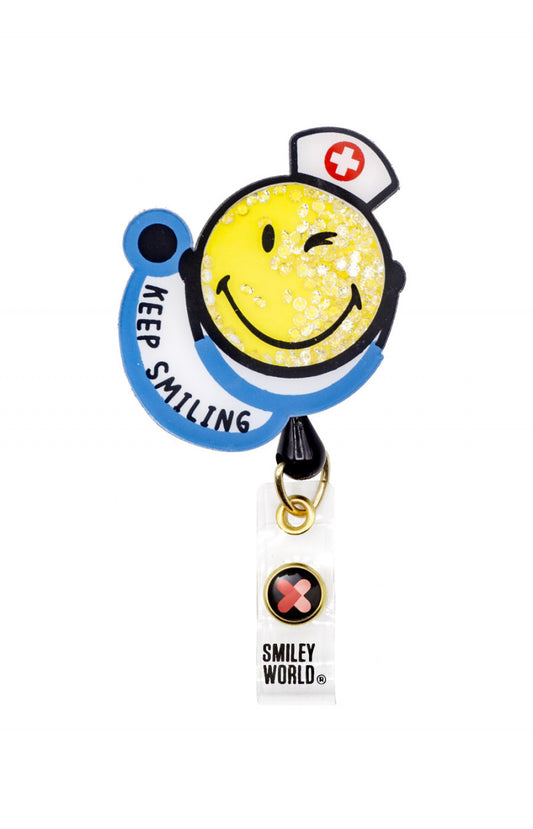 Smiley World SA156 SmileyWorld Shaker Badge Dr. Smiley