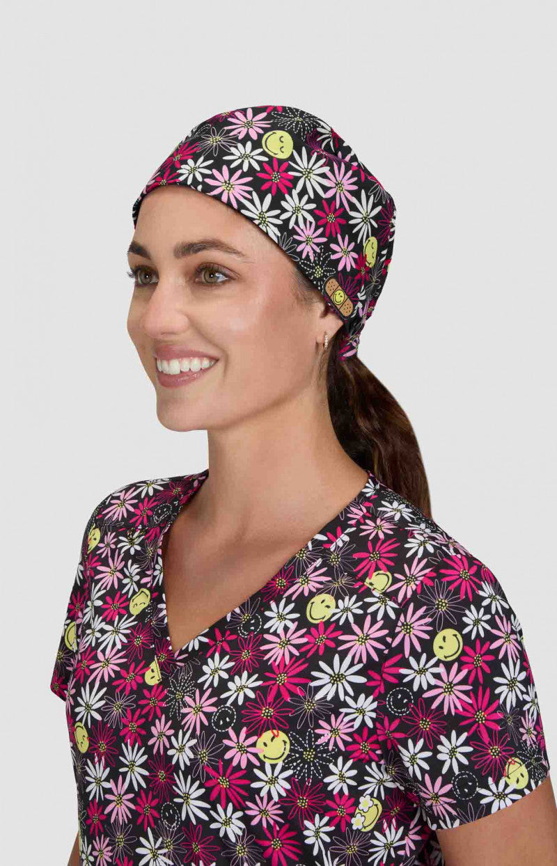 Smiley World SA174PR Skull Cap Smile Daisy