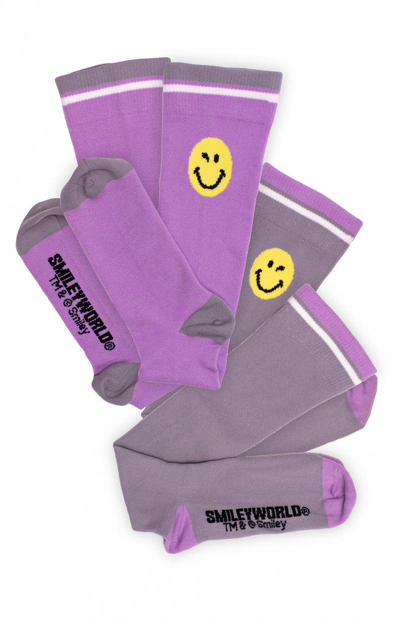 Koi Smiley World SA179 Compression Socks 2-pac Smiling