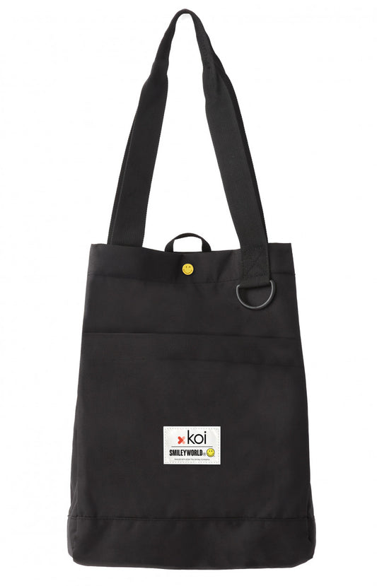 Smiley World SA188 SmileyWorld Everyday Tote Black