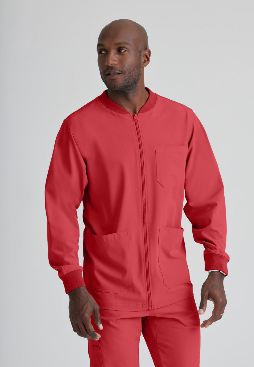 Skechers SK0408 Structure Scrub Jacket True Red