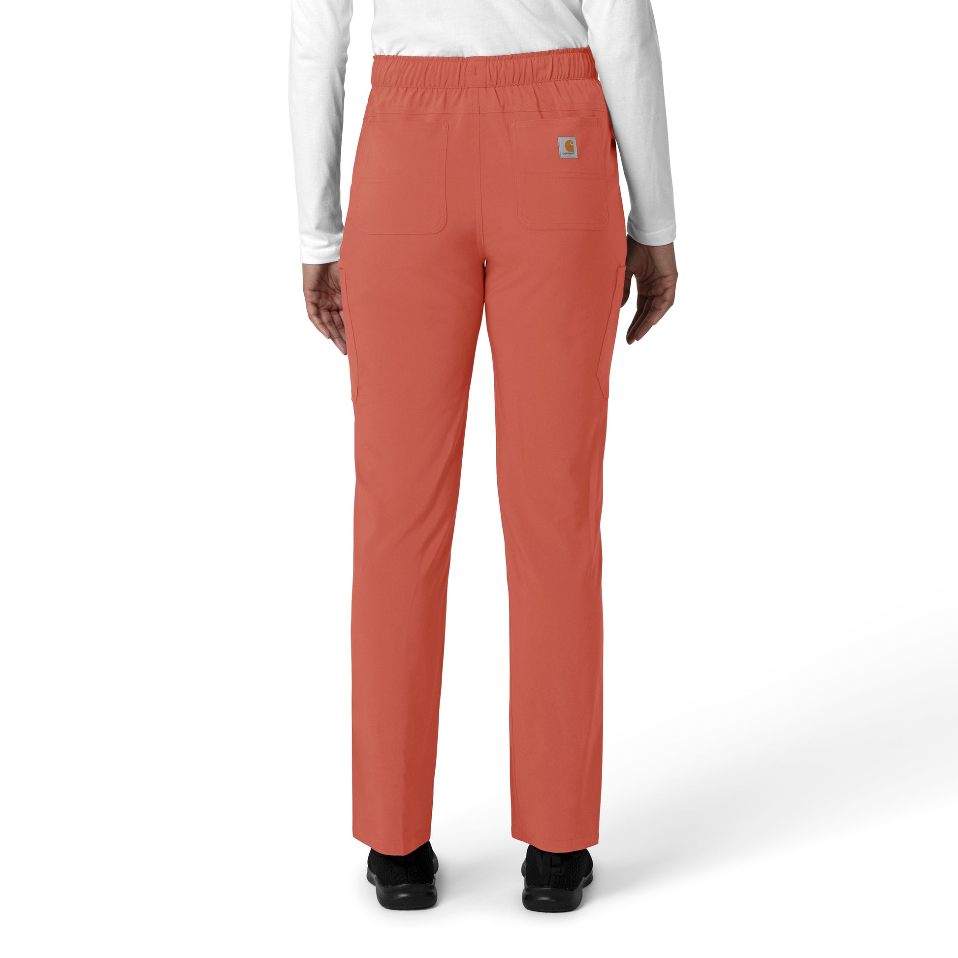 Force Cross-Flex C53210 Women's Straight Leg Cargo Scrub Pants Dusty Cedar