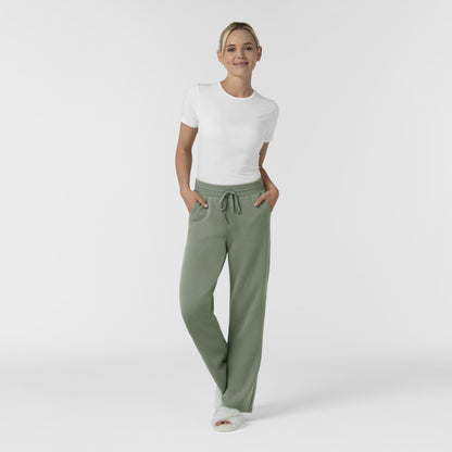 Unwind & Lounge 5189 Women's Wide Leg Pants Sage