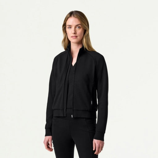 ULTRAsoft W60021 Women's Kya Bomber Jacket Black