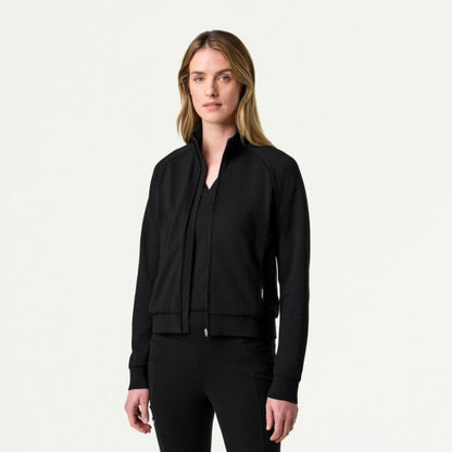 ULTRAsoft W60021 Women's Kya Bomber Jacket Black