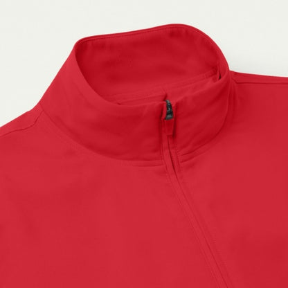 ULTRAlast M60001 Men's Wolfe 6-Pocket Scrub Jacket Brilliant Red