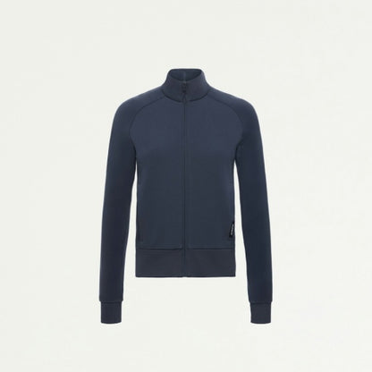 Hybrid Fleece W60018 Women's Cloud Hybrid Fleece Bomber Jacket Carbon Gray