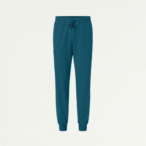 ULTRAlast M20002 Men's Osmo 8-Pocket Scrub Joggers Caribbean Blue
