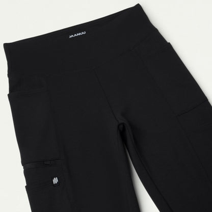ULTRAsoft W40005 Women's Perri Yoga Scrub Pants Black