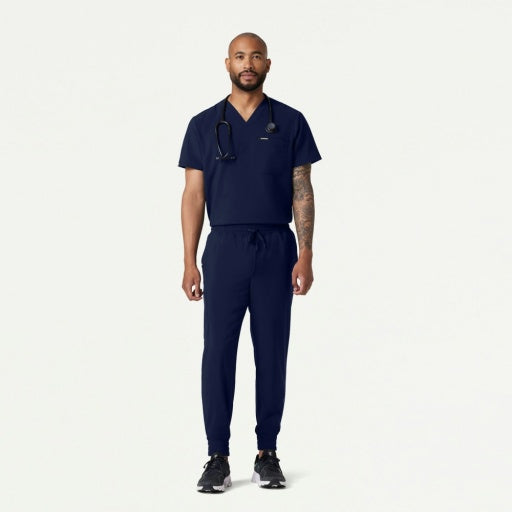 ULTRAlite M10004 Men's Holmes 1-Pocket Scrub Top Midnight Navy