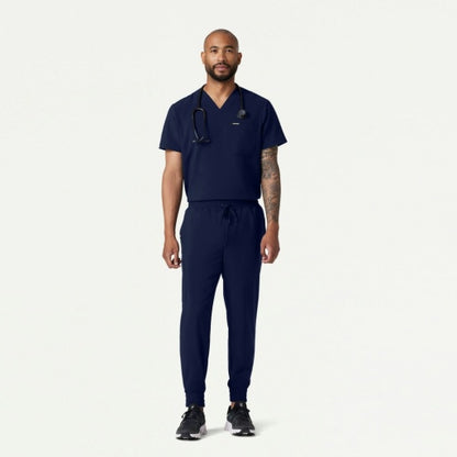 ULTRAlite M10004 Men's Holmes 1-Pocket Scrub Top Midnight Navy