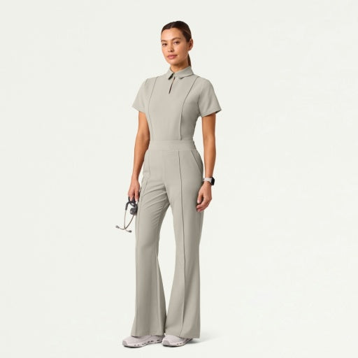 ULTRAlast W20033 Women's Kori Slim High-Waisted Scrub Pants Fog