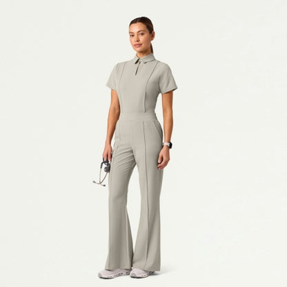 ULTRAlast W20033 Women's Kori Slim High-Waisted Scrub Pants Fog