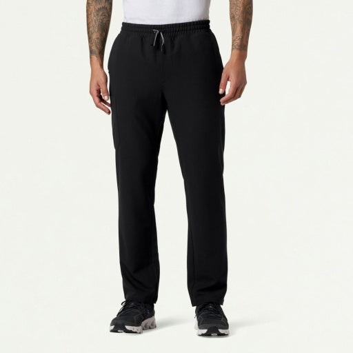 ULTRAlast M20001 Men's Rhodes Straight-Leg Scrub Pants Black