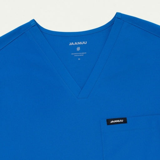 ULTRAlite M10004 Men's Holmes 1-Pocket Scrub Top Royal Blue