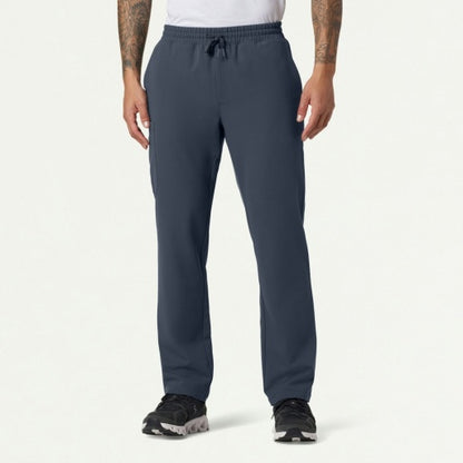 ULTRAlast M20001 Men's Rhodes Straight-Leg Scrub Pants Carbon Gray