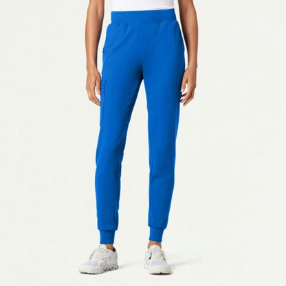 ULTRAsoft W40001 Women's Rubi Slim Scrub Joggers Royal Blue