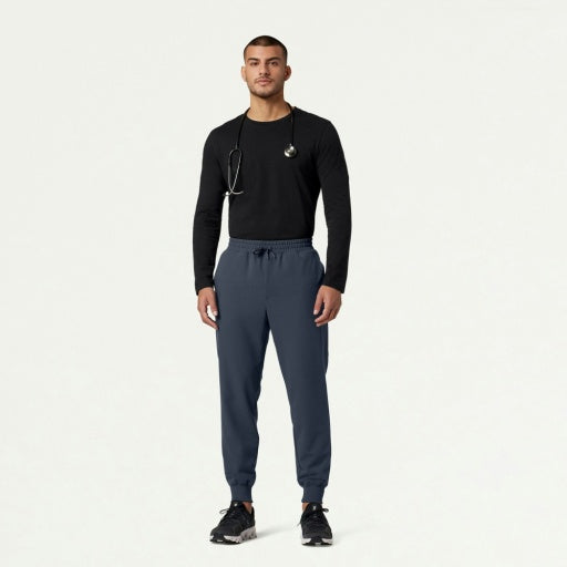 Regenerative Organic Certified® Cotton M30002U Men's Regenx Cotton Underscrub Black
