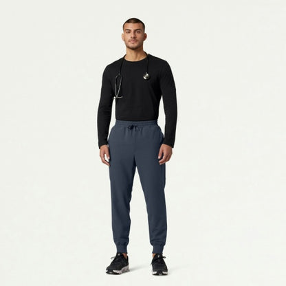 Regenerative Organic Certified® Cotton M30002U Men's Regenx Cotton Underscrub Black
