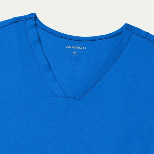 ULTRAsoft W30014 Women's Kass Slim 4-Pocket Scrub Top Royal Blue