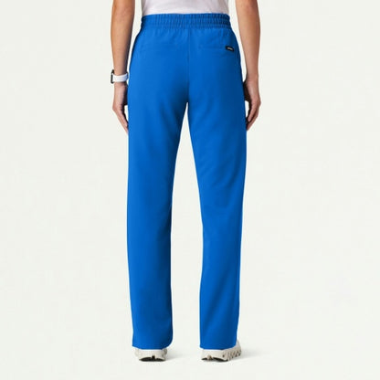 ULTRAlast W20004 Women's Kerr 365 High Waisted Scrub Pants Royal Blue
