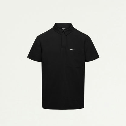 ULTRAlast M10005 Men's Calderon Polo Scrub Top Black