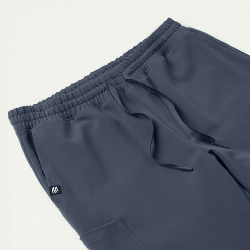 ULTRAlast M20001 Men's Rhodes Straight-Leg Scrub Pants Carbon Gray