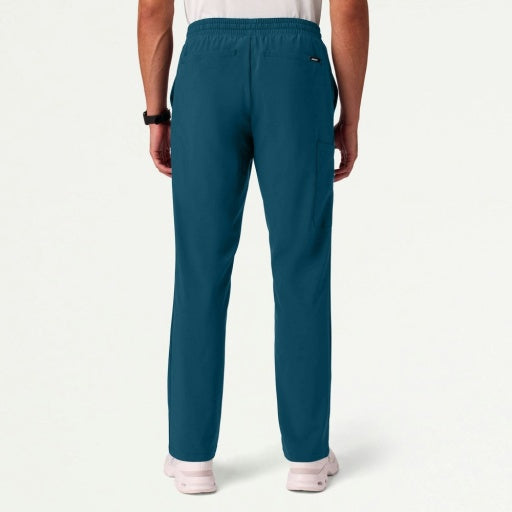 ULTRAlite M20023 Men's Rhodes 7-Pocket Scrub Pants Caribbean Blue