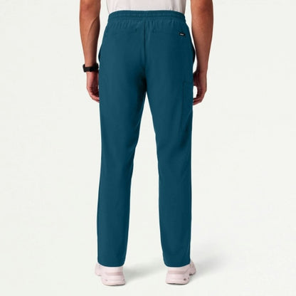 ULTRAlite M20023 Men's Rhodes 7-Pocket Scrub Pants Caribbean Blue