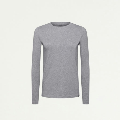 Regenerative Organic Certified® Cotton W30002U Women's Regenx Cotton Underscrub Heather Gray