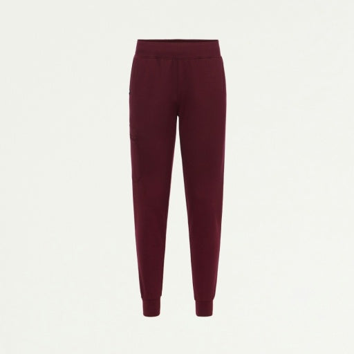 ULTRAsoft W40001 Women's Rubi Slim Scrub Joggers Burgundy