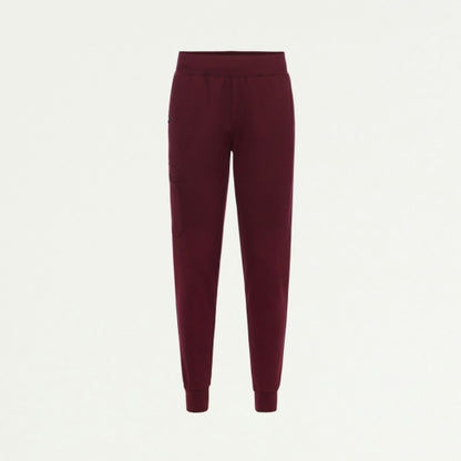 ULTRAsoft W40001 Women's Rubi Slim Scrub Joggers Burgundy