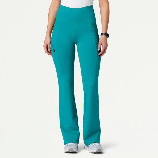 ULTRAsoft W40005 Women's Perri Yoga Scrub Pants Teal