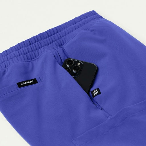 ULTRAlast M20001 Men's Rhodes Straight-Leg Scrub Pants Moon Blue