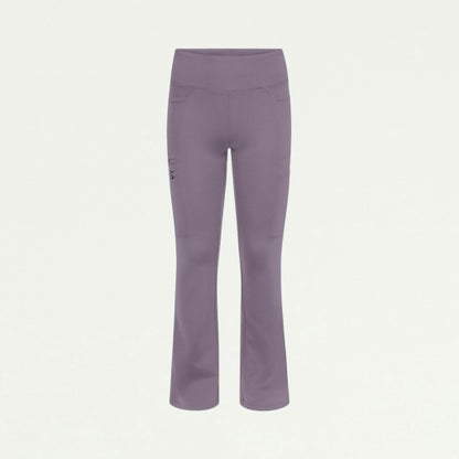 ULTRAsoft W40005 Women's Perri Yoga Scrub Pants Titanium