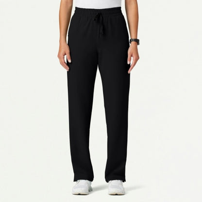 ULTRAlast W20004 Women's Kerr 365 High Waisted Scrub Pants Black