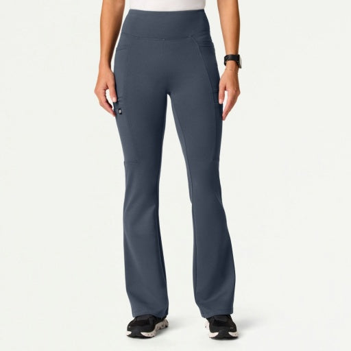 ULTRAsoft W40005 Women's Perri Yoga Scrub Pants Carbon Gray