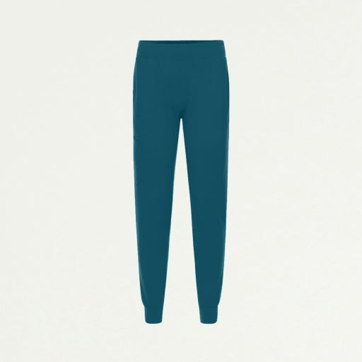ULTRAsoft W40001 Women's Rubi Slim Scrub Joggers Caribbean Blue