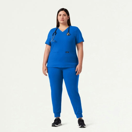 ULTRAsoft W40001 Women's Rubi Slim Scrub Joggers Royal Blue