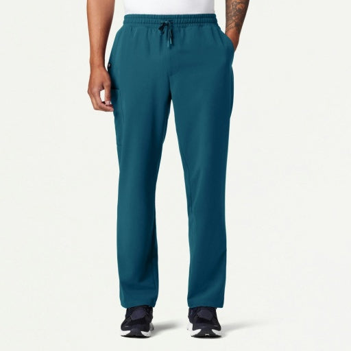 ULTRAlast M20001 Men's Rhodes Straight-Leg Scrub Pants Caribbean Blue