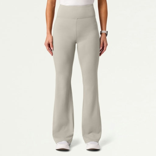 ULTRAsoft W40006 Women's Lina Yoga Flare Scrub Pants Fog