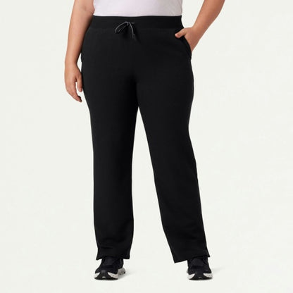 ULTRAlast W20001 Women's Xenos Knit-Waist Scrub Pants Black