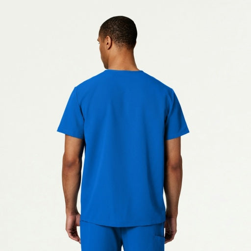ULTRAlast M10001 Men's Holmes 1-Pocket Scrub Top Royal Blue