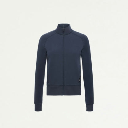 Hybrid Fleece W60018 Women's Cloud Hybrid Fleece Bomber Jacket Carbon Gray