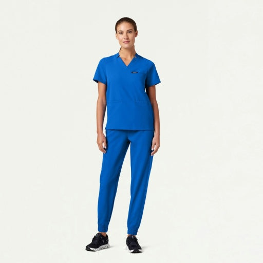 ULTRAlast W20002 Women's Neo Cargo Scrub Joggers Royal Blue