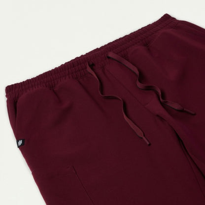 ULTRAlast M20001 Men's Rhodes Straight-Leg Scrub Pants Burgundy