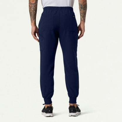 ULTRAlast M20002 Men's Osmo 8-Pocket Scrub Joggers Midnight Navy