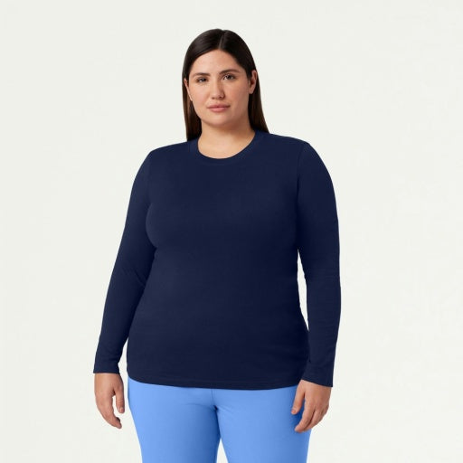 Regenerative Organic Certified® Cotton W30002U Women's Regenx Cotton Underscrub Midnight Navy